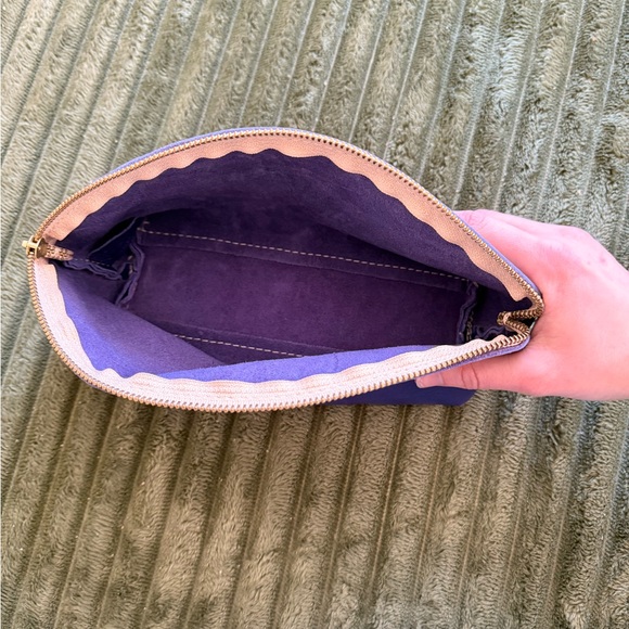 Portland leather goods blue toiletry bag - Picture 2 of 6